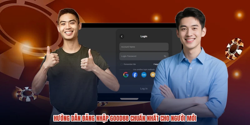Hướng dẫn đăng nhập GOOD88 chuẩn nhất cho người mới