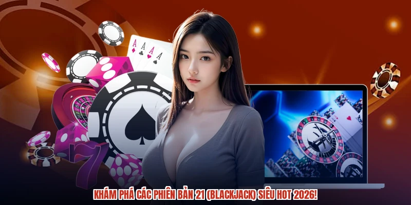 Khám phá các phiên bản 21 blackjack siêu hot 2026