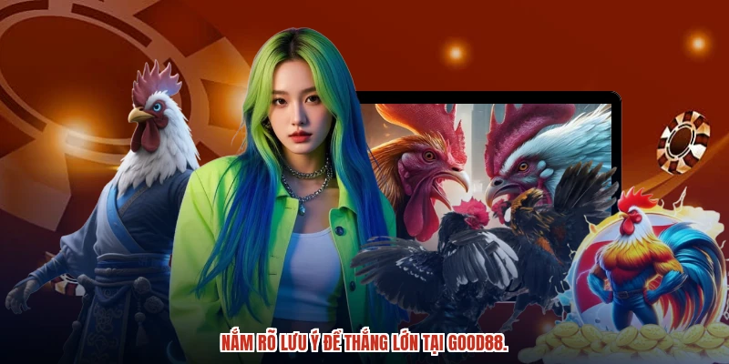 Nắm rõ lưu ý để thắng lớn tại GOOD88. Nắm rõ lưu ý để thắng lớn tại GOOD88.