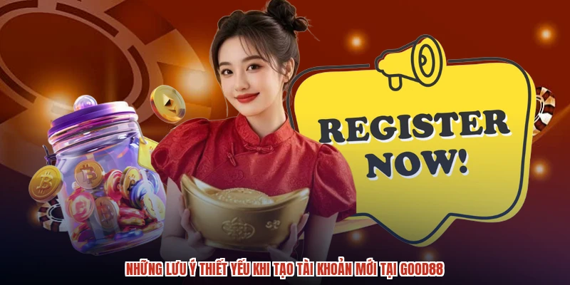 Những lưu ý thiết yếu khi tạo tài khoản mới tại GOOD88 Những lưu ý thiết yếu khi tạo tài khoản mới tại GOOD88