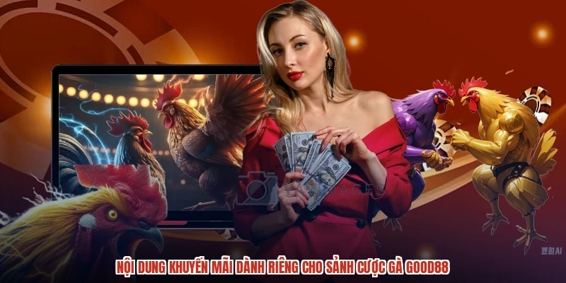 Nội dung khuyến mãi dành riêng cho sảnh cược gà GOOD88 Nội dung khuyến mãi dành riêng cho sảnh cược gà GOOD88