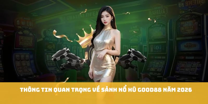 Thông tin quan trọng về sảnh nổ hũ GOOD88 năm 2026 Thông tin quan trọng về sảnh nổ hũ GOOD88 năm 2026