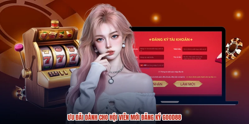 Ưu đãi dành cho hội viên mới đăng ký GOOD88 Ưu đãi dành cho hội viên mới đăng ký GOOD88